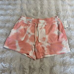Silverwear Pink Tie-Dye Shorts